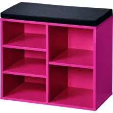 Pantofar Kesper 15964, Pink/Black Pantofar Kesper 15964, Pink/Black