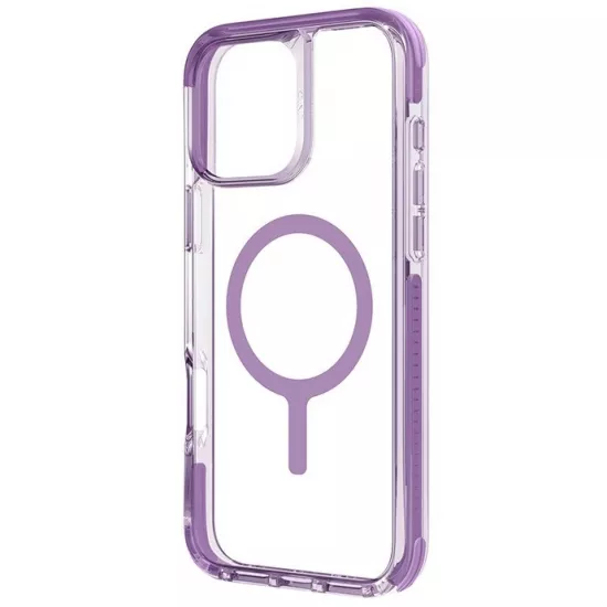 Husă Uniq Hybrid Combat pentru iPhone 16, Grape Pink