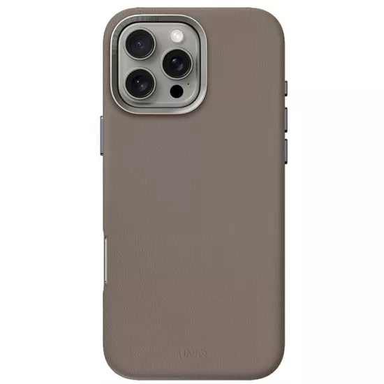 Husă Uniq Hybrid Lyden with Magklick pentru iPhone 16 Pro, Flint Grey