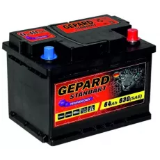 Аккумулятор Gepard Standard 64Ah Аккумулятор Gepard Standard 64Ah