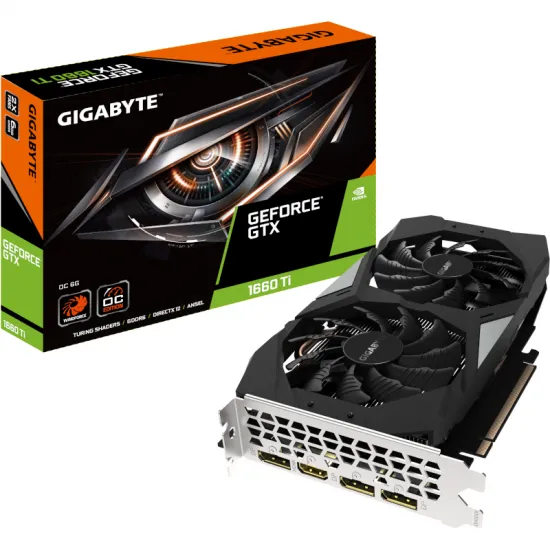 Placă video Gigabyte GeForce GTX 1660 Ti (6 GB/GDDR6/192 bit)