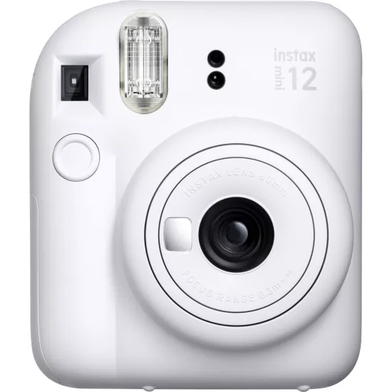 Aparat foto instant Fujifilm Instax Mini 12 Clay White