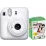 Aparat foto instant Fujifilm Instax Mini 12 Clay White, Film Mini 2x10