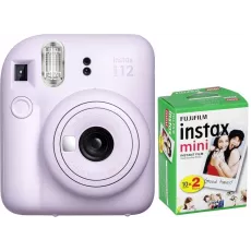 Aparat foto instant Fujifilm Instax Mini 12 Lilac Purple, Film Mini 2x10