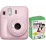 Aparat foto instant Fujifilm Instax Mini 12 Blossom Pink, Film Mini 2x10