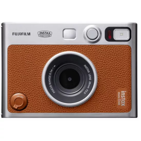 Aparat foto instant Fujifilm Instax mini Evo Brown
