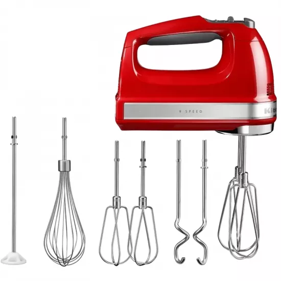 Mixer manual KitchenAid 5KHM9212EER Empire Red (85 W)