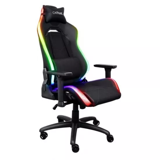 Fotoliu de gaming Trust GXT 719 Ruya, Black RGB