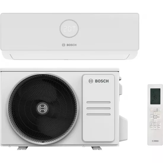 Aparat de aer condiționat Bosch Climate 5000i Inverter R32 CL5000i-Set 35WE ,, 12000 BTU, pana la 35 m², White