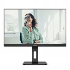 27.0" AOC IPS LED Q27P3CV Black (4ms, 1000:1, 350cd, 2560x1440, 178°/178°, 2 x HDMI, DisplayPort in/out, USB-C (Video, Data, Power), LAN (RJ-45), USB Hub: 4 x USB3.2, Adaptive Sync (VRR), Speakers 2 x 5W, Audio Line-out, Height Ad...