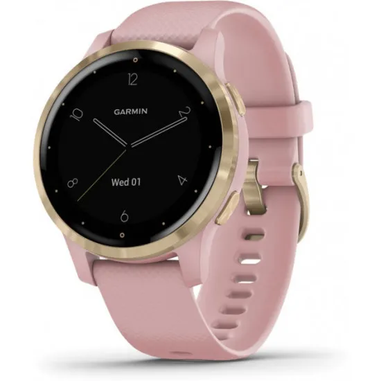 Умные часы Garmin Vivomove 4S (GPS), Dust Rose/Light Gold