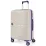 Комплект чемоданов CCS 5239 Set, White/Purple