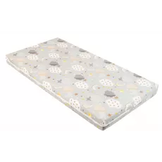 Saltea pentru copii Kikka Boo Fantasia Plus, 60x120x6 cm, Clouds Grey Saltea pentru copii Kikka Boo Fantasia Plus, 60x120x6 cm, Clouds Grey