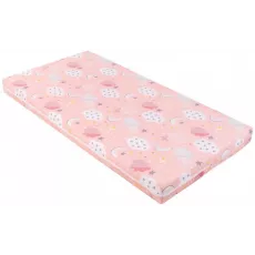 Saltea pentru copii Kikka Boo Fantasia Plus, 60x120x6 cm, Clouds Peach Saltea pentru copii Kikka Boo Fantasia Plus, 60x120x6 cm, Clouds Peach