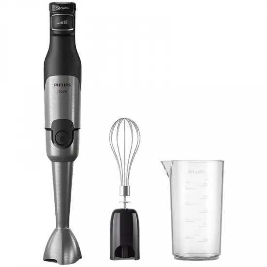 Blender de mână Philips HR2682/00 Inox/Black (1200 W)