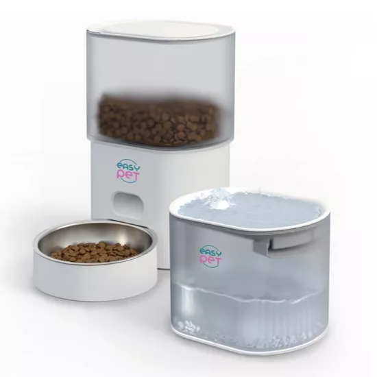 Автоматическая кормушка Easy Pet IMPDAF1 automatic pet feeder 3L + water fountain 2.5L