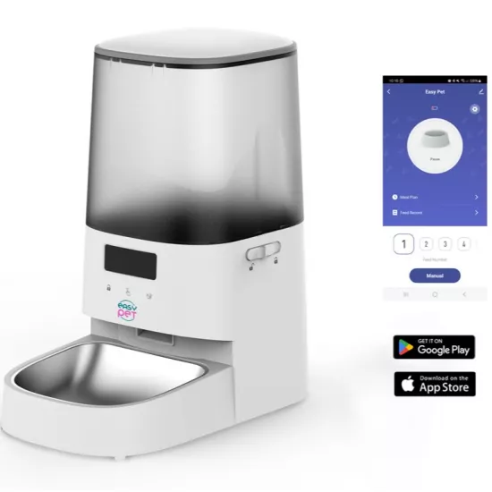 Автоматическая кормушка Easy Pet IMPDA201 automatic pet feeder 5L with Wi-Fi, 5 L