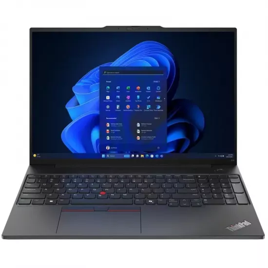 Laptop 16" Lenovo ThinkPad E16 Gen 2, Black, Intel Core Ultra 7 155H, 16 GB/1024 GB, No OS