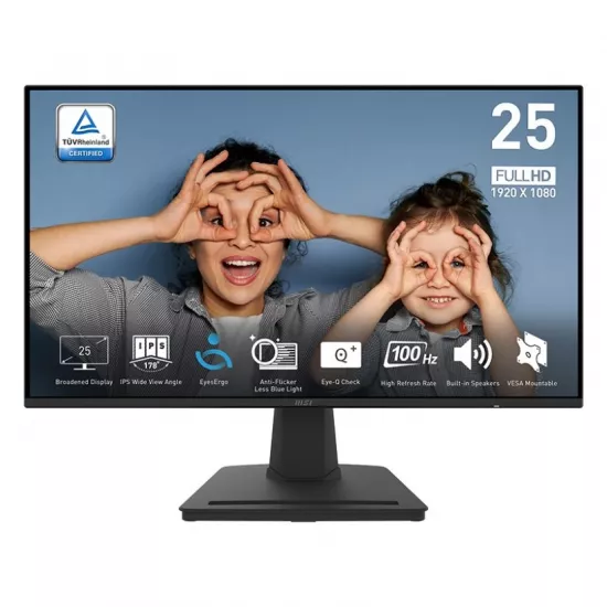 Monitor MSI PRO MP252 Black (24.5"/1920x1080)