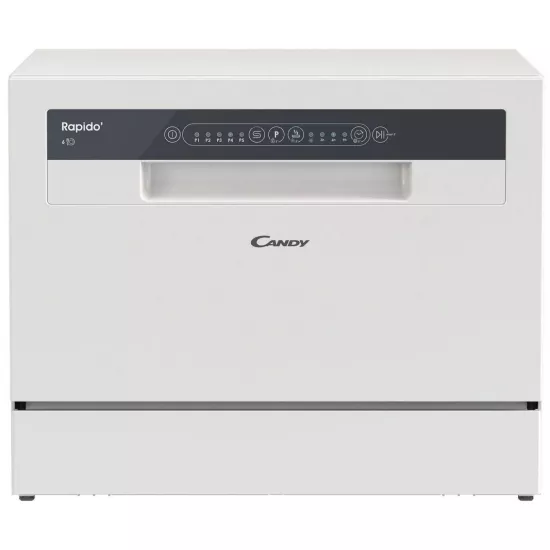 Maşina de spalat vase compactă Candy CP 6E51LW White