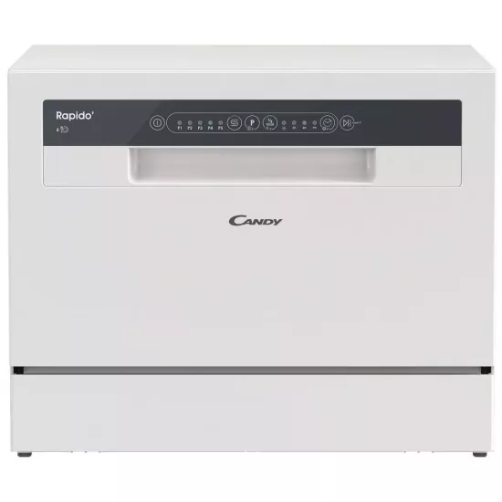 Mașină de spălat vase compactă Candy CP 6E51LS Silver