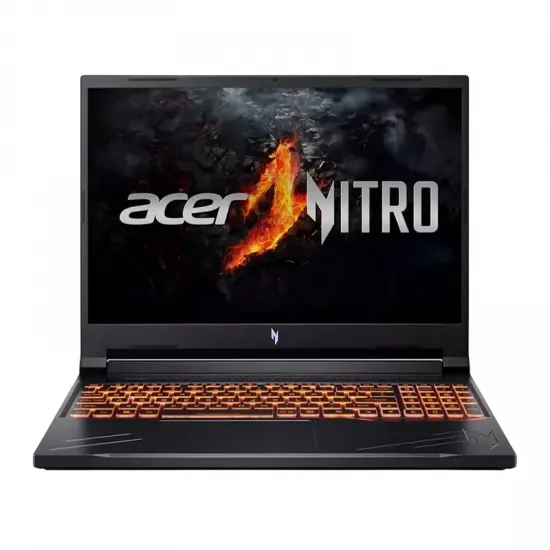 Ноутбук 15,6" Acer Nitro V16 ANV16-41, Obsidian Black, AMD Ryzen 5 8645HS, 16 ГБ/512 ГБ, No OS