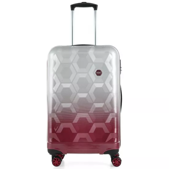 Чемодан CCS 5226 L, Grey/Burgundy