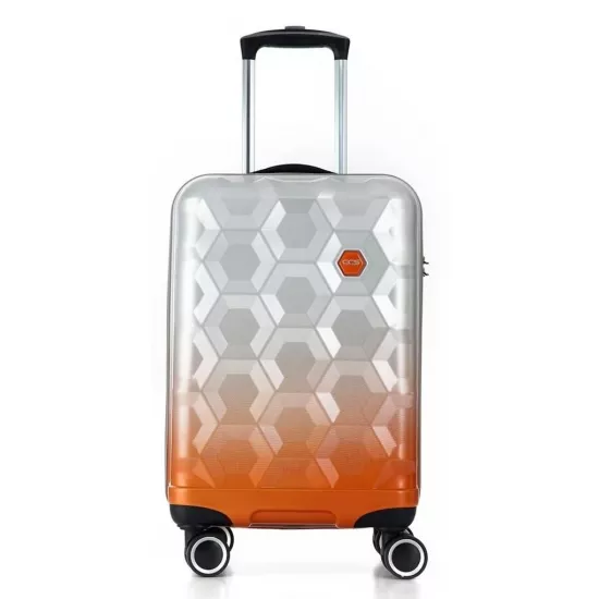 Valiză CCS 5226 S, Grey/Orange