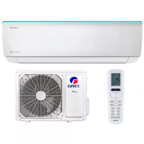 Кондиционер Gree Bora Inverter R32 Wi-Fi GWH12AABXB-K6DNA4A/I, 12000 BTU, до 35 м², White