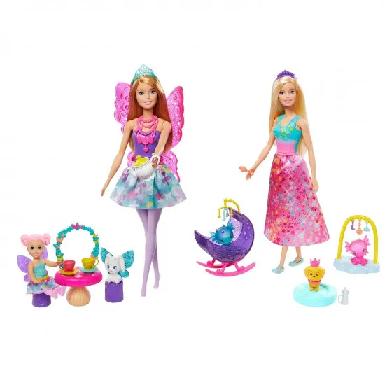Mattel Barbie Dreamtopia GJK49 Игровой набор ,,Заботливая принцесса"