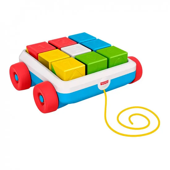 Mattel Fisher-Price GJW10 Игрушка-каталка ,,Яркие кубики''