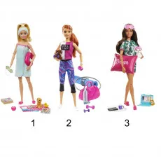 Mattel Barbie GKH73 Набор игровой ,,Фитнес''