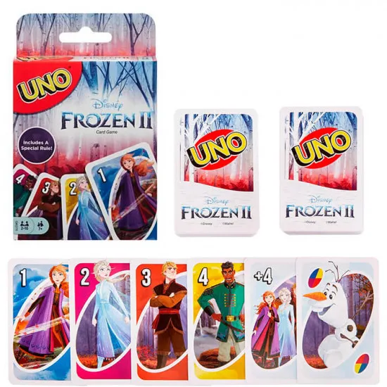 Mattel UNO GKD76 Настольная игра ,,Холодное сердце 2''