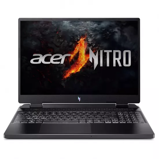 Laptop 16" Acer Nitro AN16-42, Obsidian Black, AMD Ryzen 7 8845HS, 32 GB/1024 GB, DOS