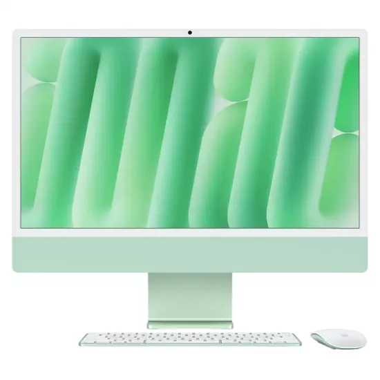 Моноблок 24 Apple iMac A3247 (MWUE3RU/A) Green (M4 with 8-core CPU and 8-core GPU / 16 ГБ / 256 ГБ