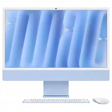 Monobloc Apple iMac A3247 (MWUF3RU/A) Blue (M4 with 10-core CPU and 10-core GPU / 16 GB / 256 GB