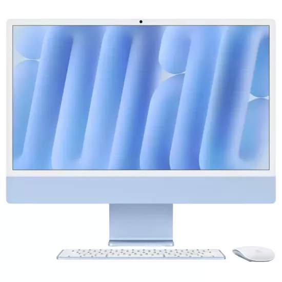 Monobloc Apple iMac A3247 (MWUF3RU/A) Blue (M4 with 10-core CPU and 10-core GPU / 16 GB / 256 GB