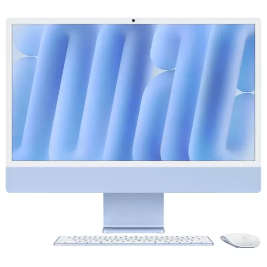 Monobloc Apple iMac A3137 (MWV33RU/A) Blue (M4 with 10-core CPU and 10-core GPU / 16 GB / 512 GB