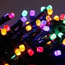 Гирлянда световая Crystal AC215, 100LED, разноцветный, 8 м Гирлянда световая Crystal AC215, 100LED, разноцветный, 8 м
