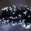 Luminite de Craciun Crystal AC216, 100LED, alb-rece, 8 m
