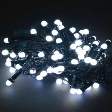 Гирлянда световая Мини-глобусы 4303/W, 100LED, холодно белые, 8 м