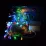 Luminite de Craciun Multifunction 770910, 100LED, multicolor, 9 m