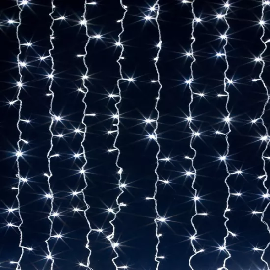 Ð?иÑ?лÑнда ÑвеÑ?Ð¾Ð²Ð°Ñ Ð¨Ñ?оÑ?а 9345, 192LED, Ñ?олодно белÑ?е, 3x1.9 м