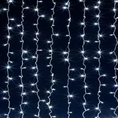 Гирлянда световая Штора 9347, 130LED, холодно белые, 2.1 X 1.4 м Гирлянда световая Штора 9347, 130LED, холодно белые, 2.1 X 1.4 м