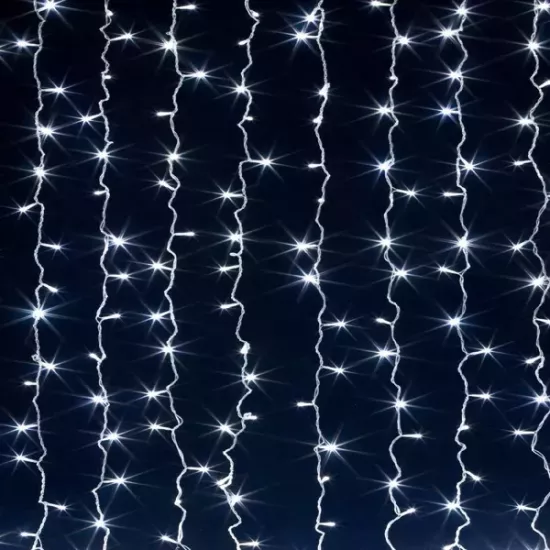 Ð?иÑ?лÑнда ÑвеÑ?Ð¾Ð²Ð°Ñ Ð¨Ñ?оÑ?а 9348, 88LED, Ñ?олодно белÑ?е, 1.7 X 1.4 м