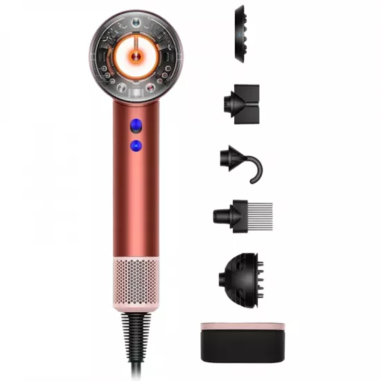 Uscător de păr Dyson Supersonic Nural HD16, 1600 W, Strawberry Bronze/Blush Pink