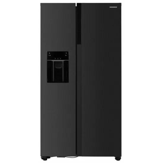 Холодильник side-by-side Heinner HSBS-HM513NFIMDXE++, Black