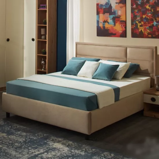 Кровать Ambianta Amigo, 140 x 200 см, Beige