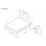 Set dormitor Ambianta Fancy cu pat 1.6m, Bej