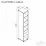 Set dormitor Ambianta Kosmo cu pat 1.4m, Gray/Catania/Fungo
